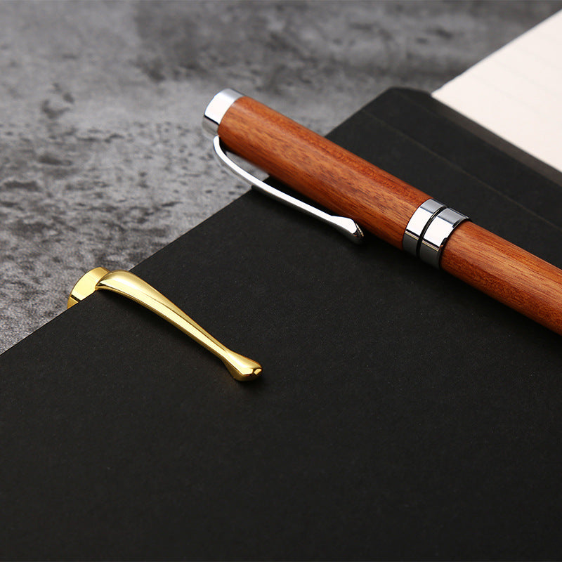 1PC Stylo de Rollerball d'affaires signe stylo bois