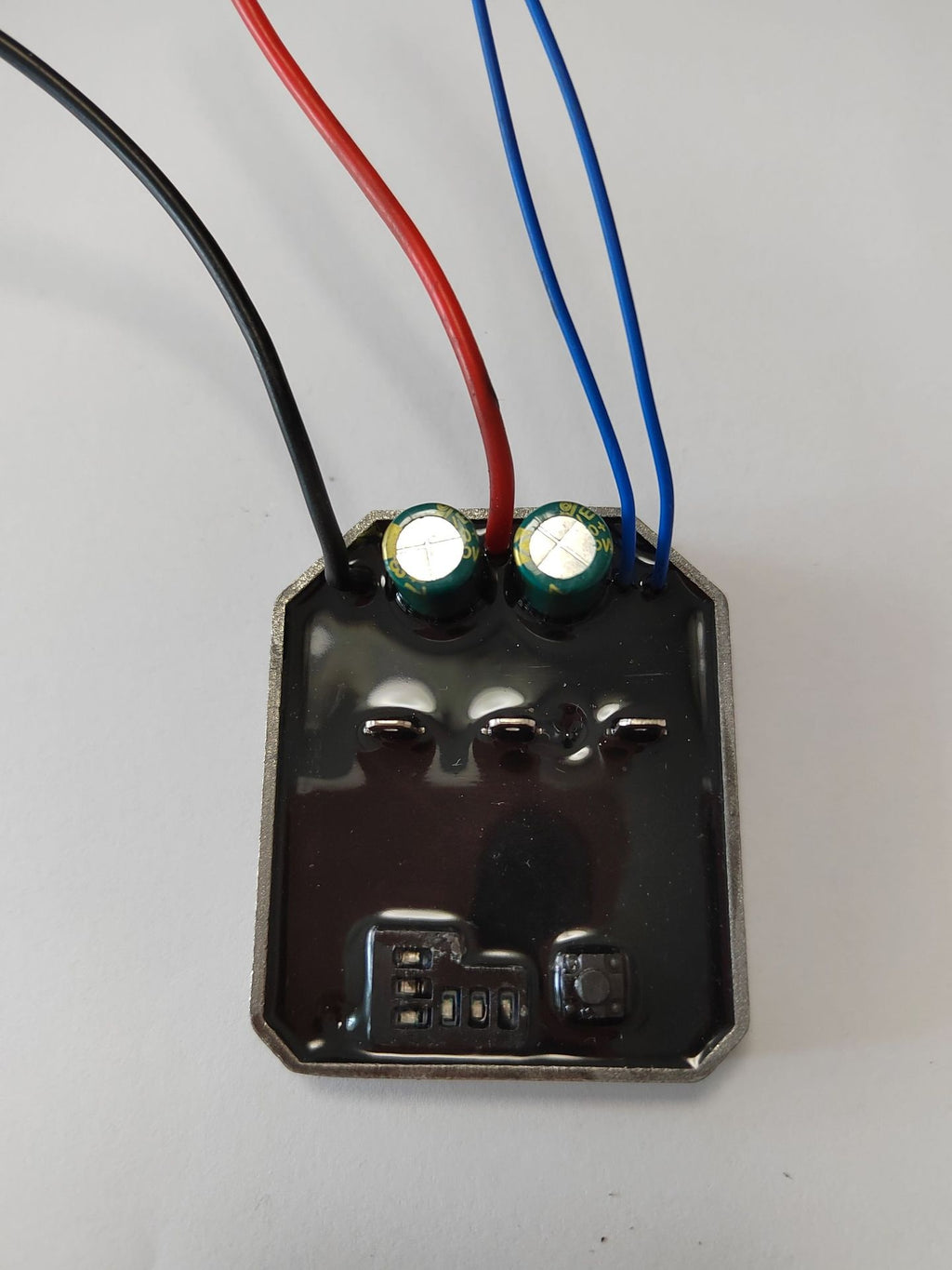 Panneau de contrôle du gouttière à angle de lithium-ion sans brosse