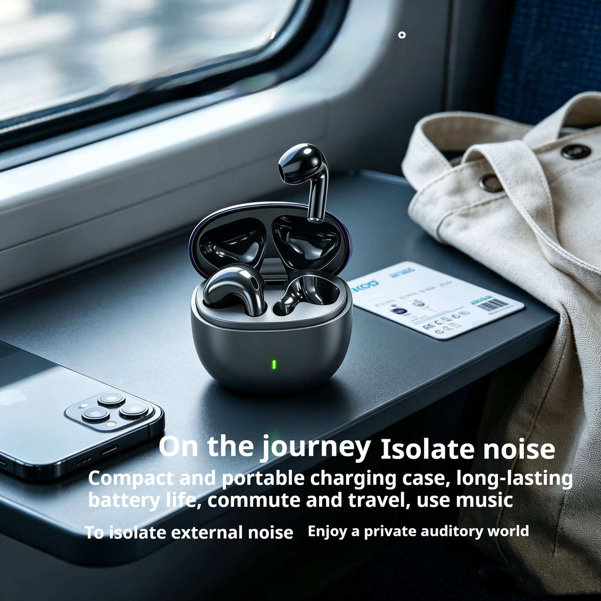 KP-230 Ecouteurs Bluetooth sans fil les plus vendus Conception semi-in-auriculaire Basse Latence Haute Son Q