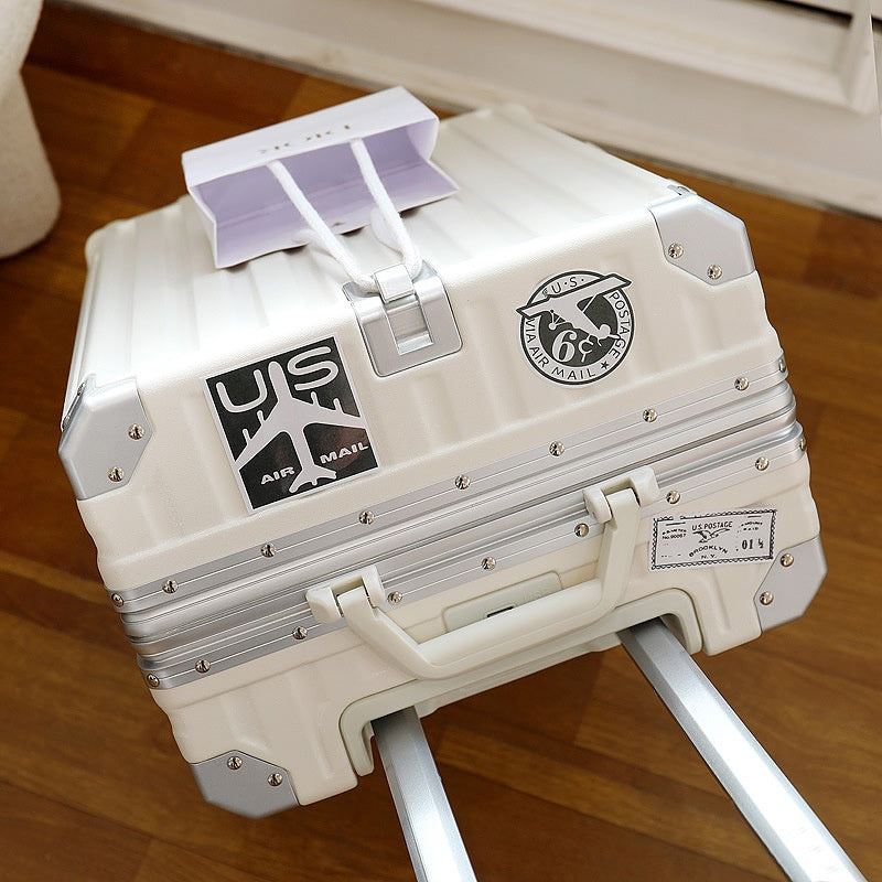 Grande capacité Travel Aluminium Frame Password Bagage