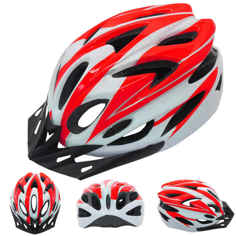 Cyclisme Casque Cyclisme Type de lumière Highway Mountain Bicycle Intégré Into Ma