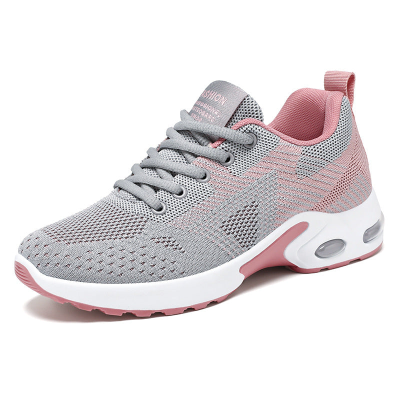 Femmes Flyknit Mesh Chaussures en Plus Tailles Chaussures de course confortables