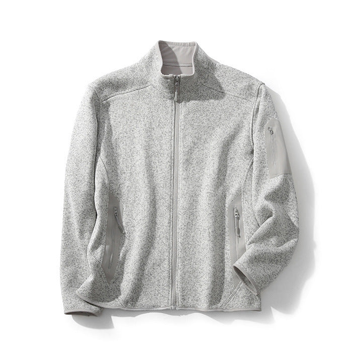 Manteau de cardigan rembourré de loisir