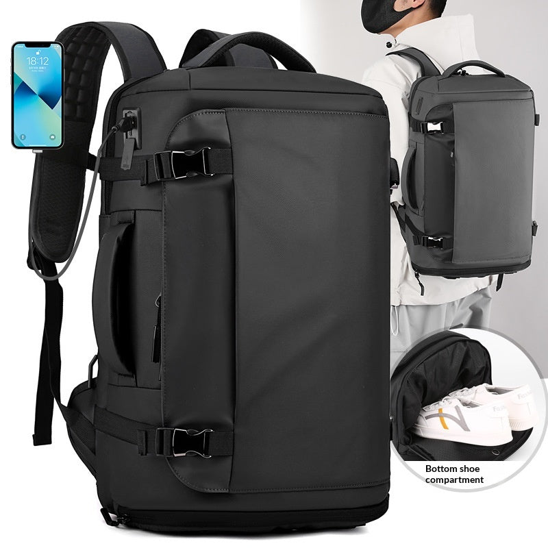 Le sac à dos extérieur de style Box présente une ouverture large
