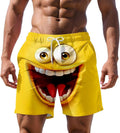 Shorts de plage à impression numérique 3D pour hommes plus grande taille