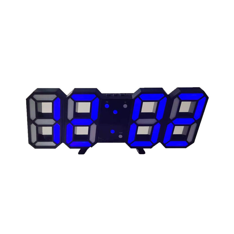 Horloge numérique murale LED électronique réveil cadeau Horloge Grande horloge température