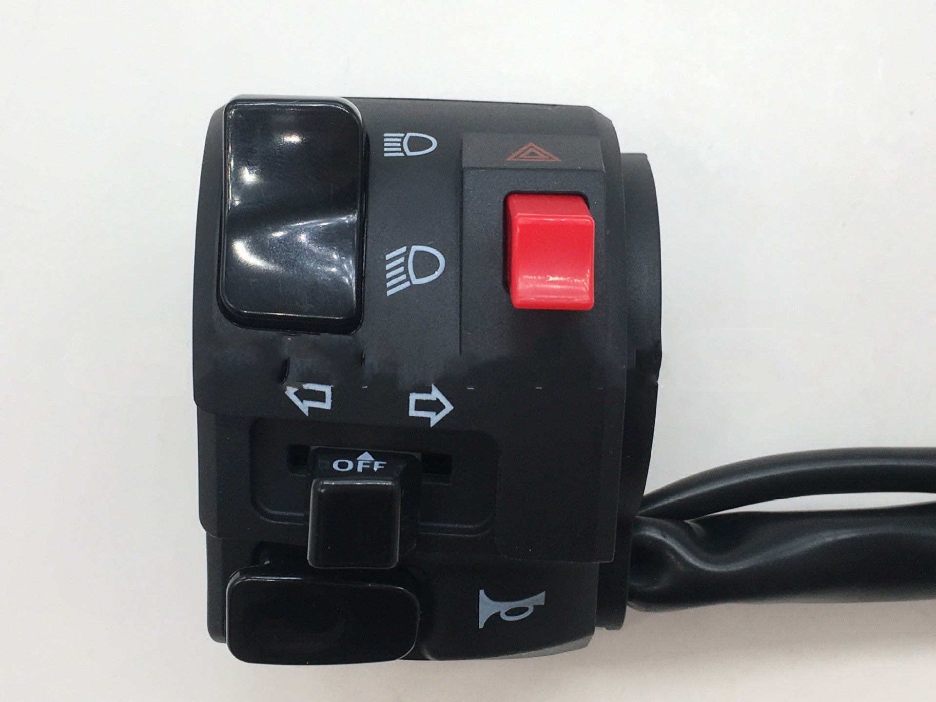 Pièces de moto Modifié interrupteur phare allumeur démarrer Double interrupteur clignotant