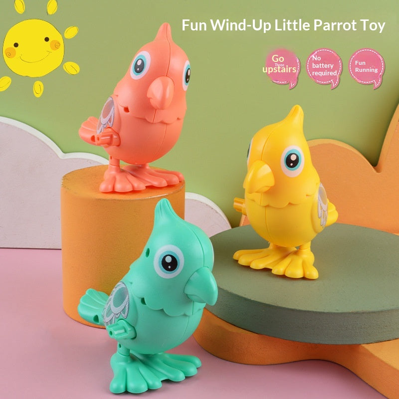 Chaining perroquet mignon petit oiseau jouets de vent