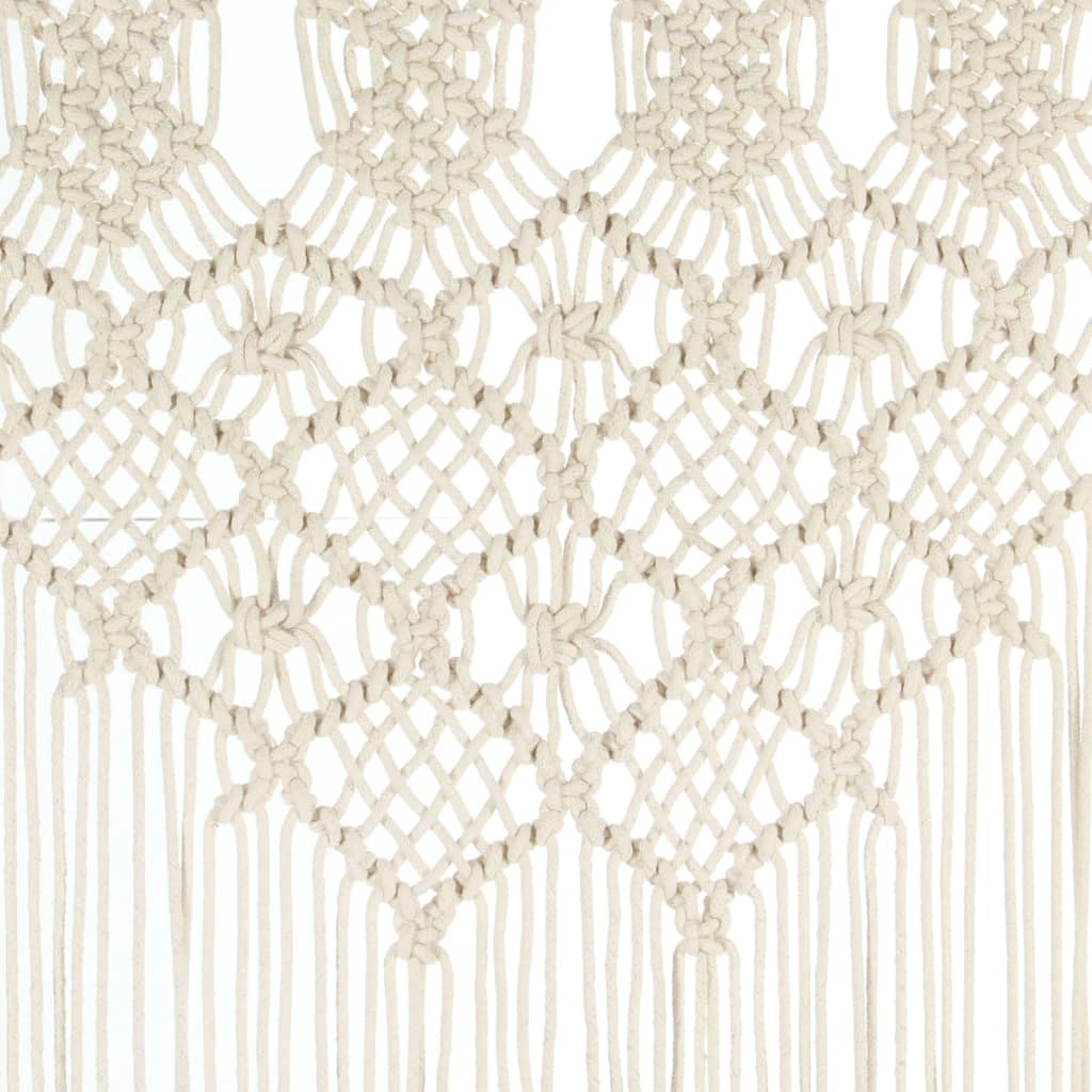 Macrame Rideau coton
