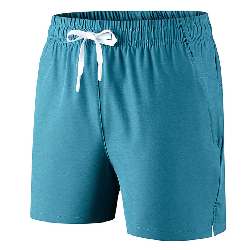 Short de loisirs en soie de glace pour hommes Sports Plus Taille Pantalon de plage