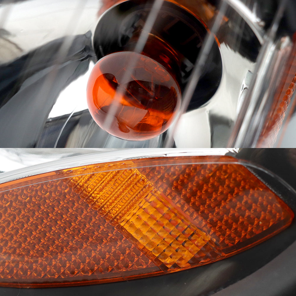 Black Halogen Headlights Assemblage Compatible avec Freightliner Columbia2004-2017 Driver Si