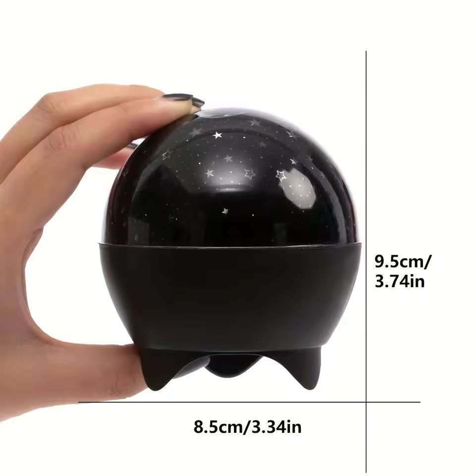 Créative Dreamy Childrens Starry Moon Multicolore Starry Sky Projection Lampe