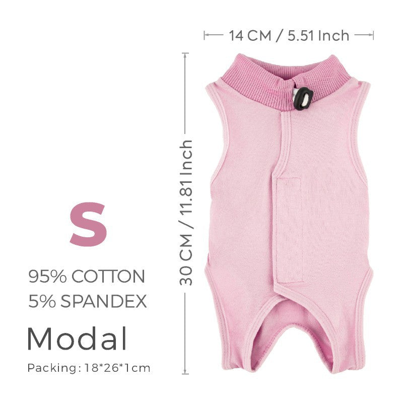Cat Recovery Suit Cat Onesie pour les chats après chirurgie pour les blessures abdominales Cat Onesie pour Ca