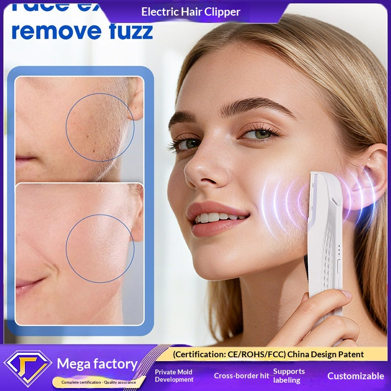 Rasage électrique et enlèvement de cheveux Beauté Rasoir ultrasonique