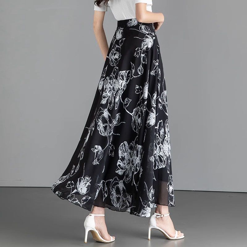 Chic Polka-dot Plus-taille Slimming Figure-flattering