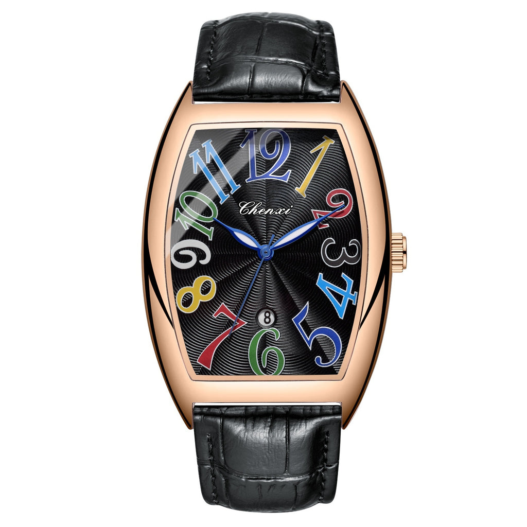 Calendrier des montres numériques pour hommes