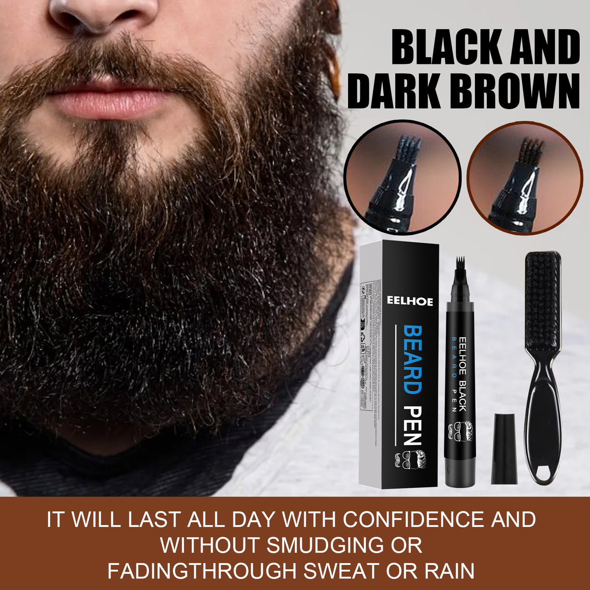 Stylo à barbe - Boîte noire
