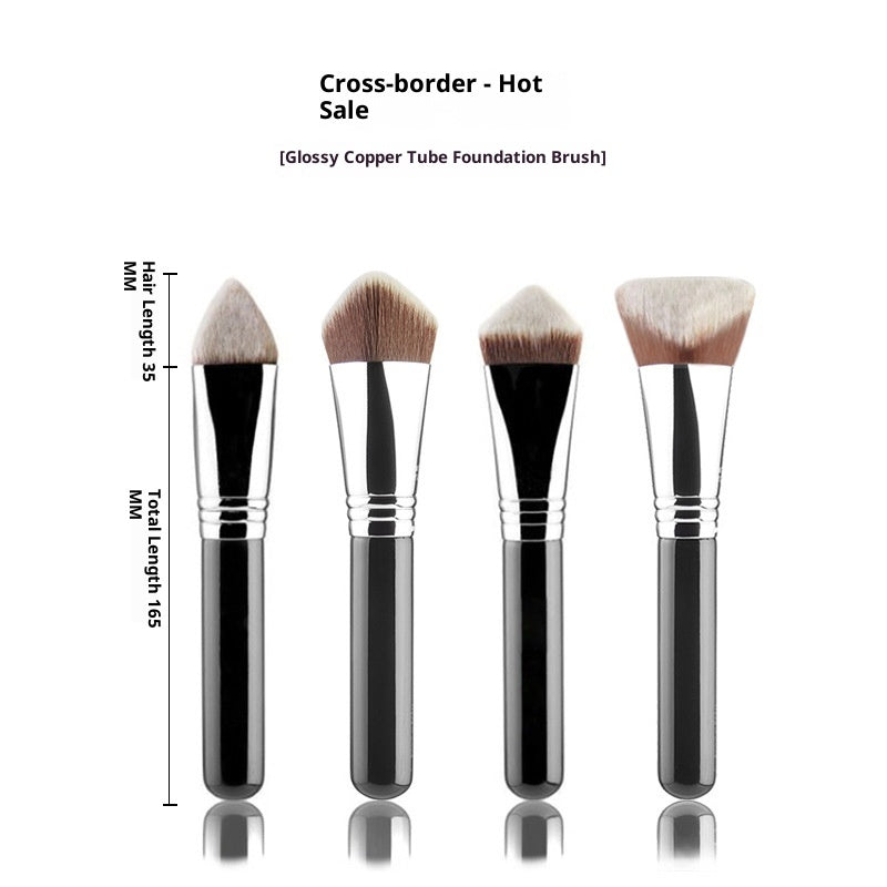 Simple 3D4D Pyramide Contour Powder Foundation Brush Makeup Artist