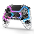 Contrôleur de console de jeu transparent Bluetooth sans fil