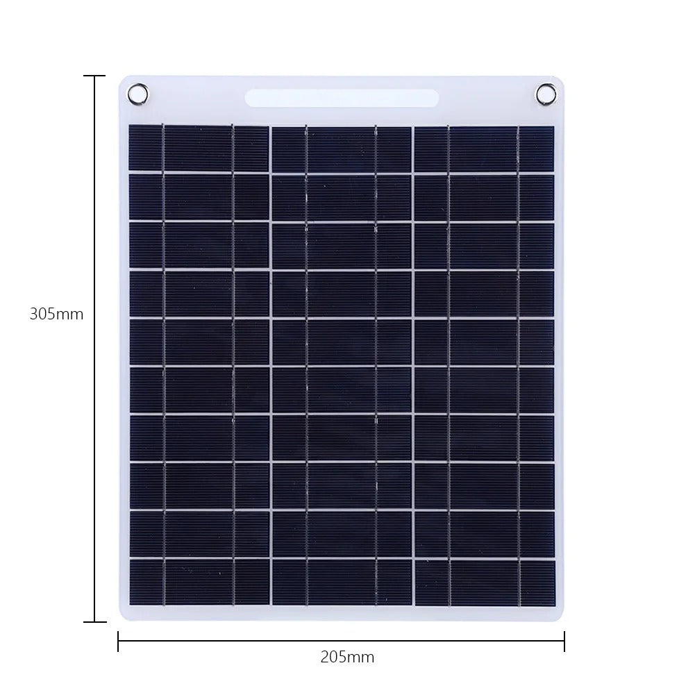 Polycrystalline solar panel with 5V output