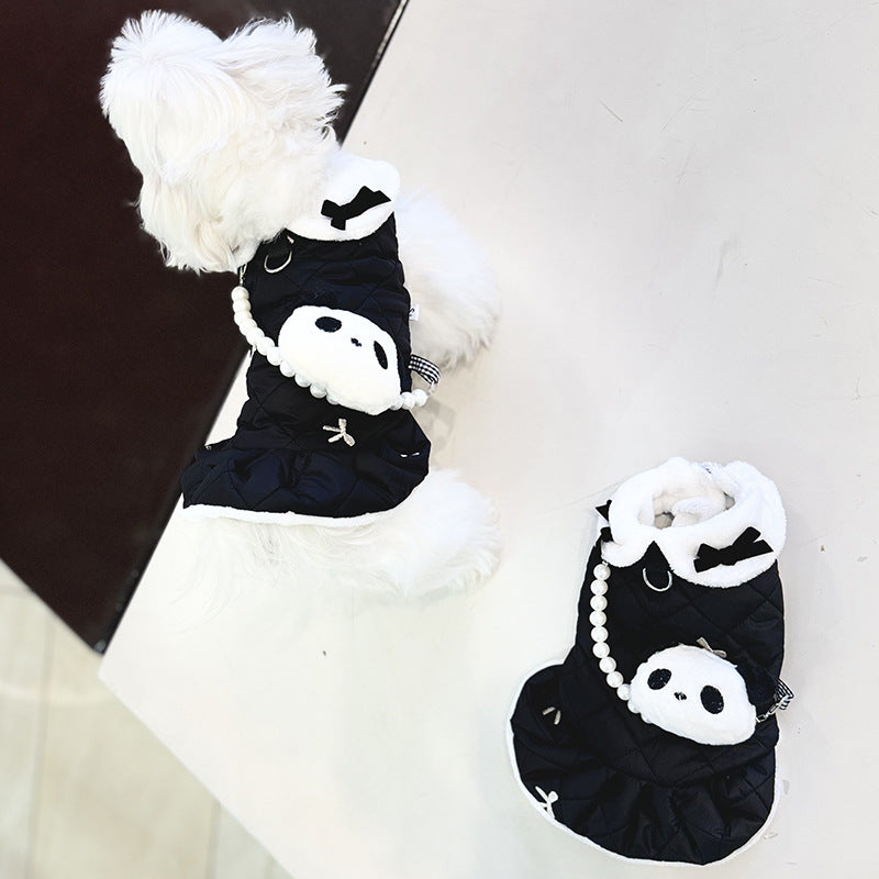 Vêtements pour chats de chien Tissus de coton Tissus de traction