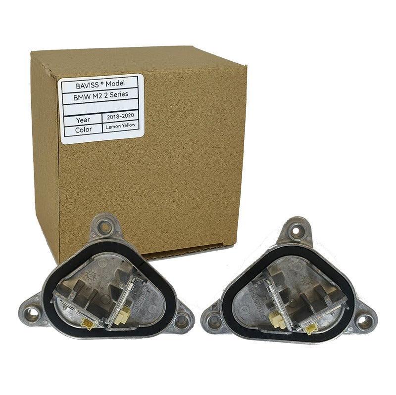 Applicable aux pièces en aluminium de BMW 2 Series M2C Lemon Yellow Golden Eye Belt