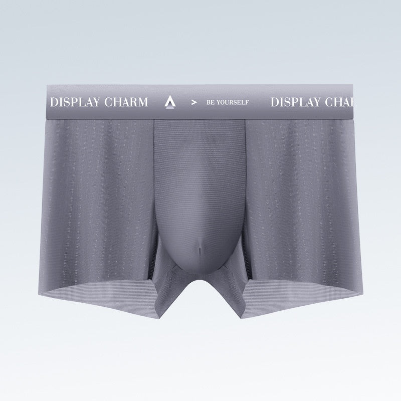 Ice-silk Seamless Mens Underwearice-cool Smooth Et Skin-friendly