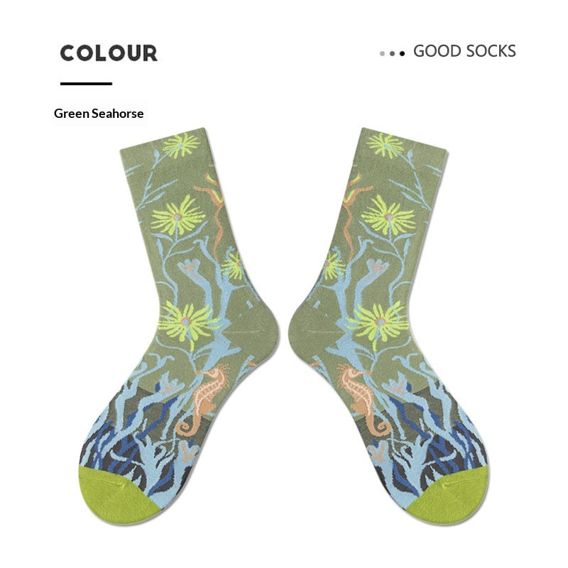 Chaussettes d'automne européennes et américaines