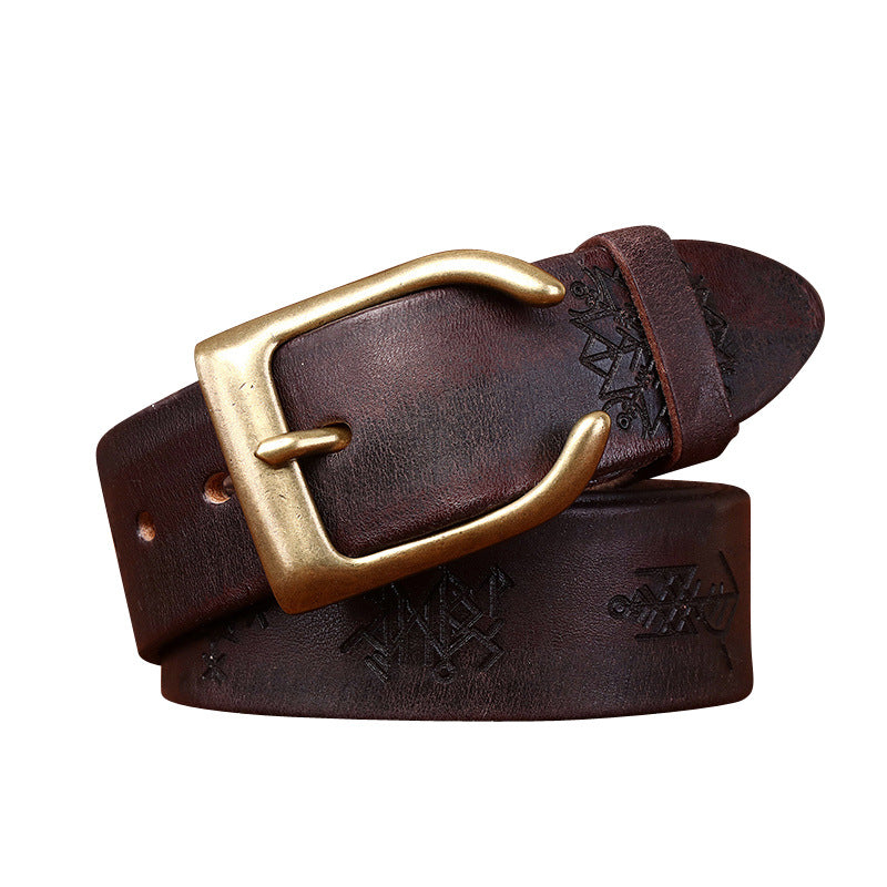 Retro Personality Trend Ceinture de Jeans sculptée