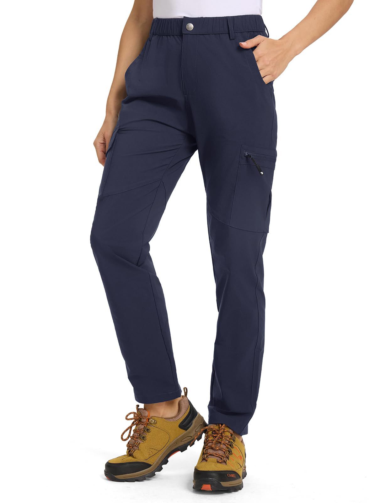 Pantalon de chargement de randonnée pour femmes résistant à l'eau Séchage rapide jusqu'à 50