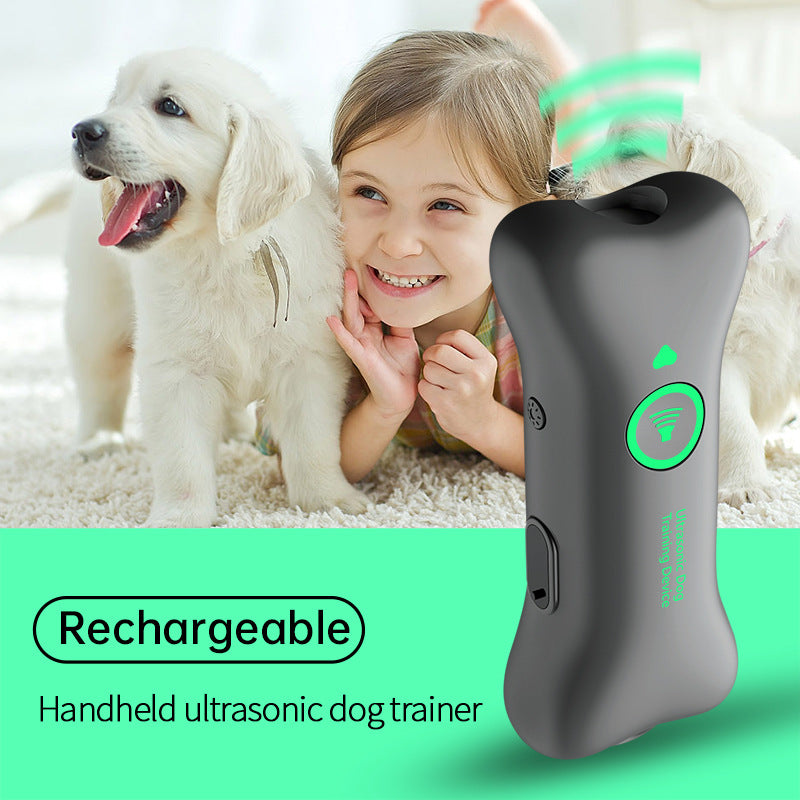 Portable à ultrasons portatifs anti-brouillard chien répulsif et formateur
