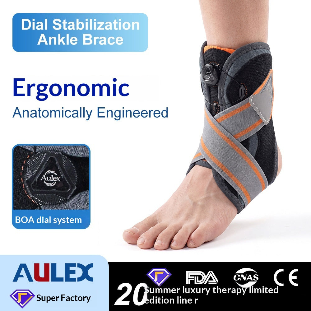 Boa style professionnel réglable mince respirant fourche fixe Brace pour le sport