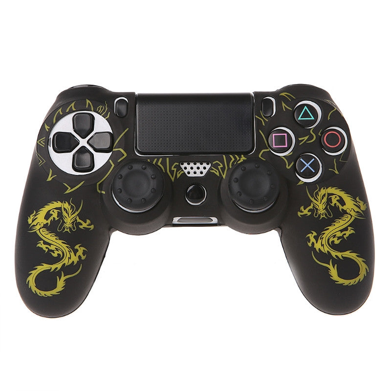 Laser Camouflage Silicone Manches en caoutchouc Motif Dragon Manche de protection
