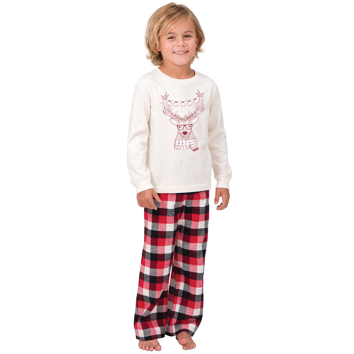 Plaid de Noël parent-enfant