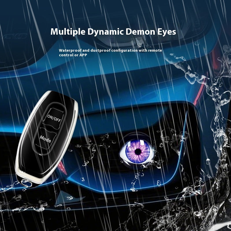 Devil Eye Led Hawkeye Lampe Modifié General Car Lens Headlight Multi-mode