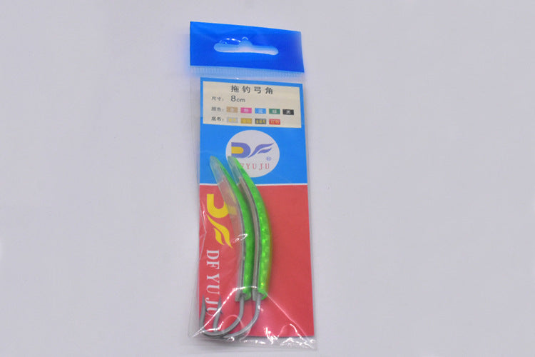 Trolling Bow Angle 7-10cm Water Mouse Fishing Horse Mackerel Fumer Baby Big Green Needle B