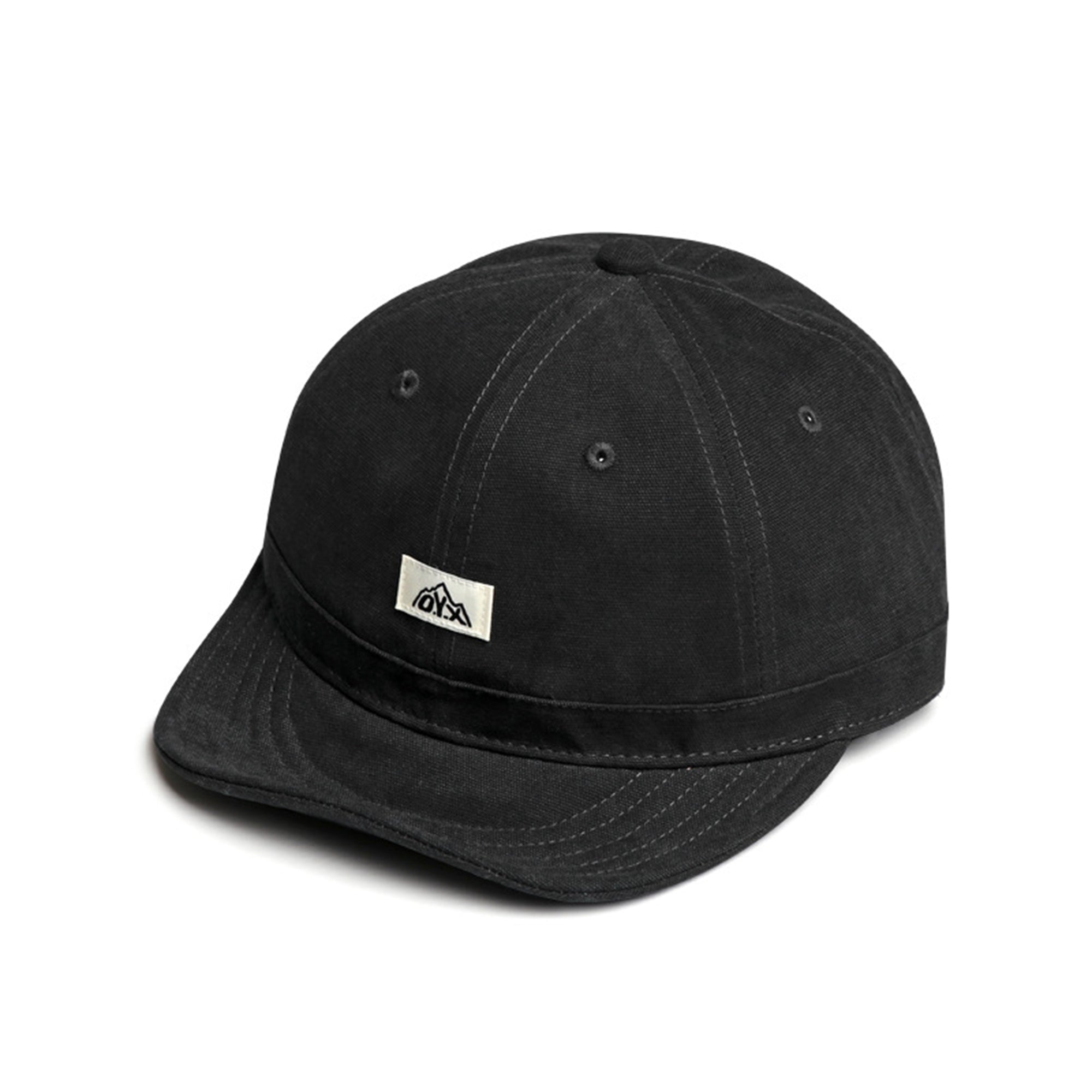 Couleur Solide Homme Rond-top cousu Lettre d'étiquette Brim Casual Style Cap de baseball Suitabl