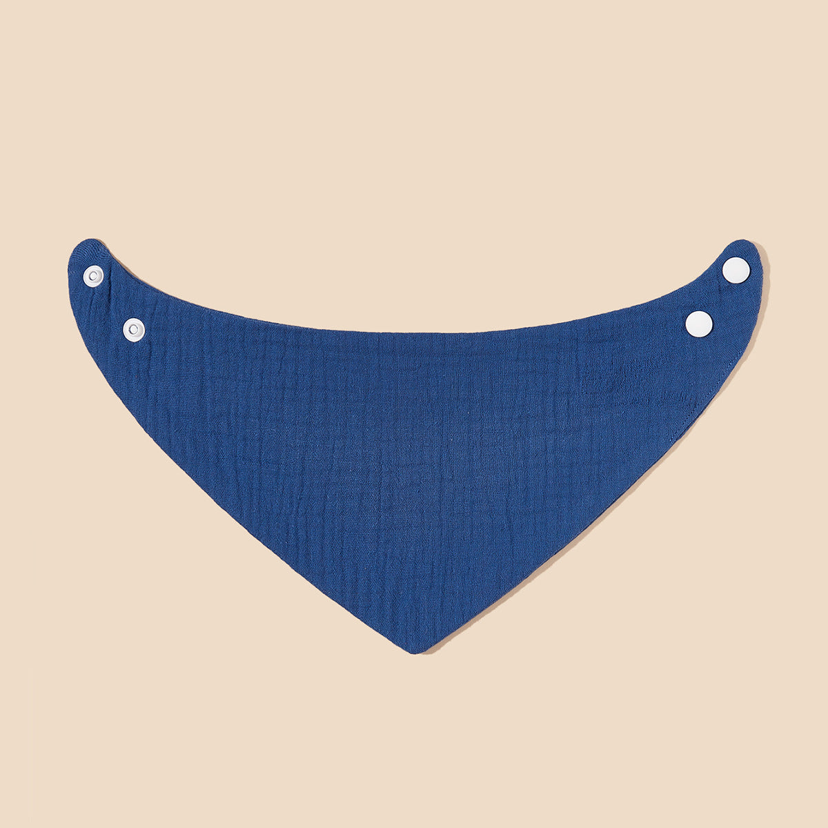 Crêpe Triangular Binder Pure Cotton Baby Bib Salive Serviette
