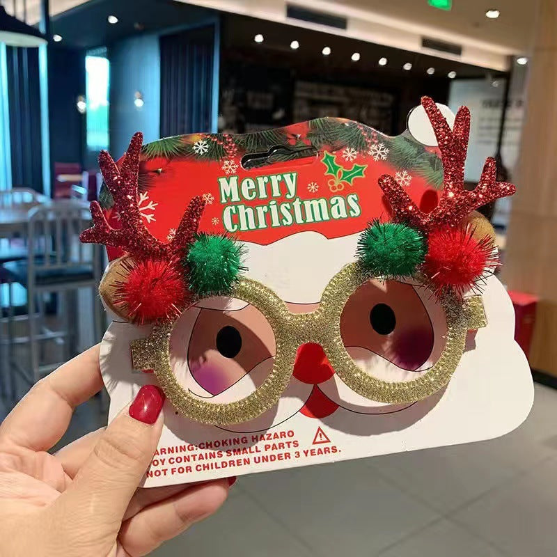 Verres de Noël Cadre Santa Claus Xmas Eyewear
