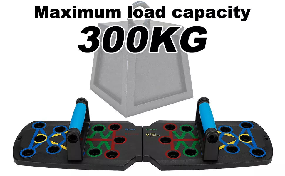 28 en 1 Push Up Rack Board System Fitness Workout Train Home Gym Exercise Stands