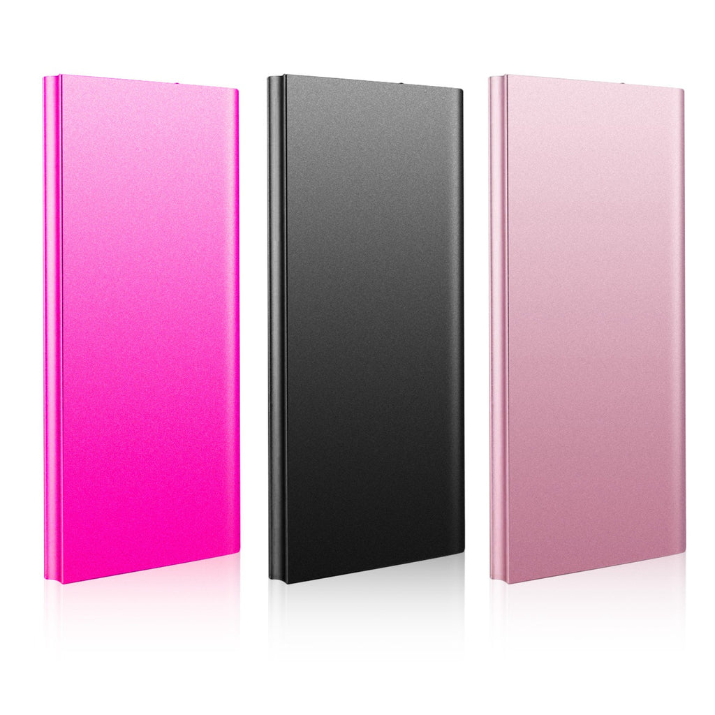 20000mAh Power Bank Pack de batterie externe ultra-mince Chargeur de téléphone Port USB double