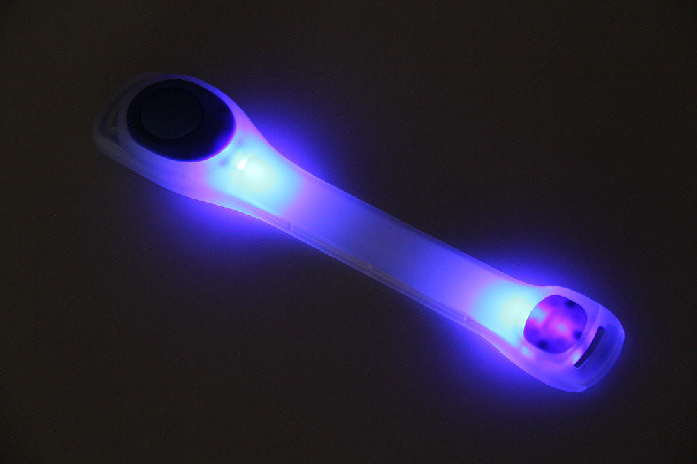 1X Clignotant LED Sécurité Nuit Réfléchissant Ceinture Strap Brassard Vélo Courir