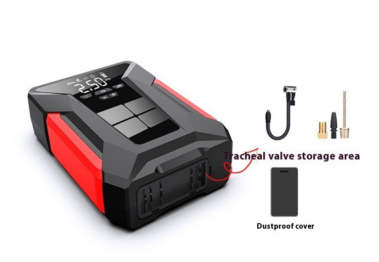 Auto Power Bank Alimentation d'urgence de démarrage Machine tout-en-un gonflable 12V