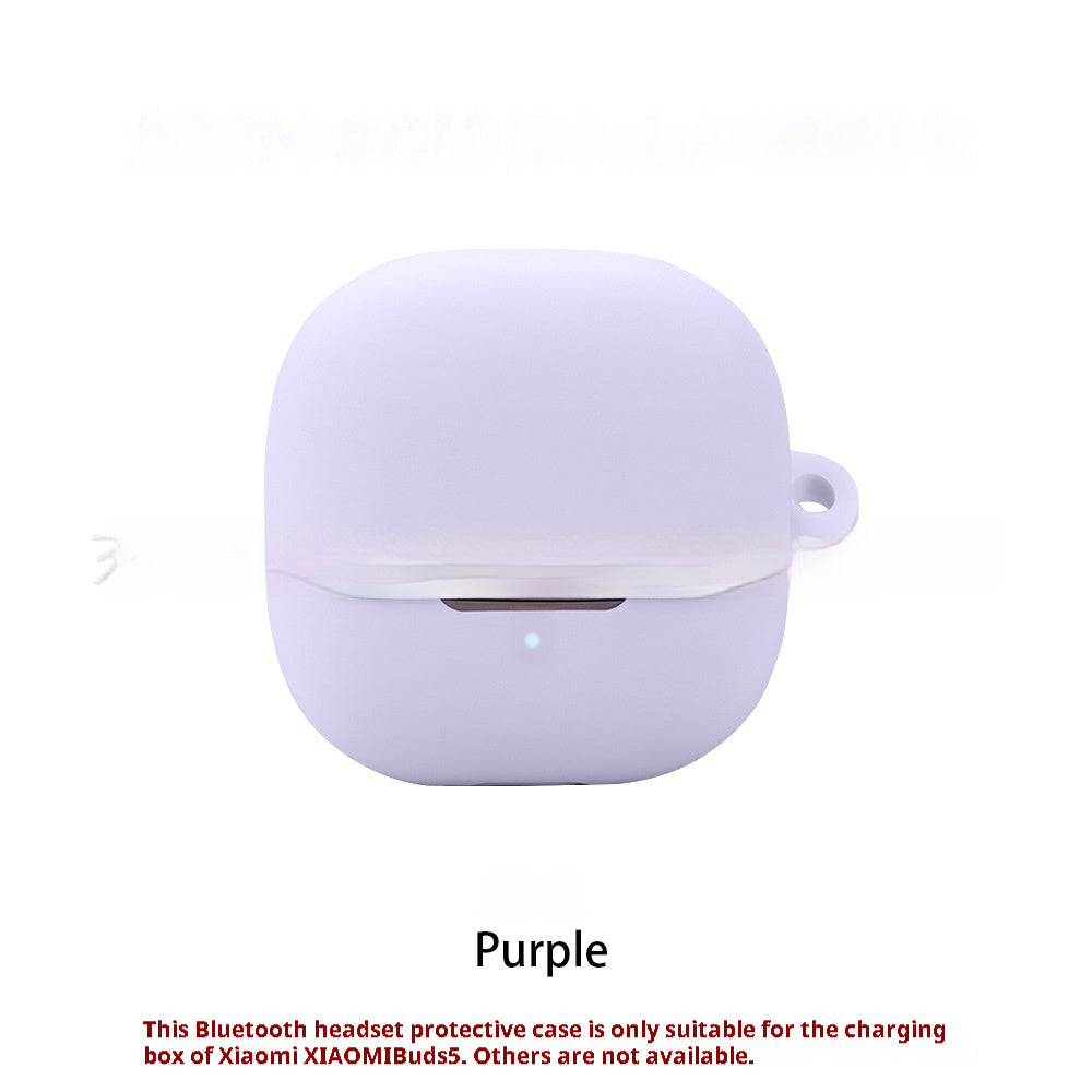 Boîtier de protection en silicone souple pour casque Bluetooth