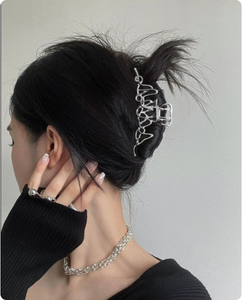 Grand volume de cheveux femmes dos cheveux Clip Shark Clip cheveux Accessoire
