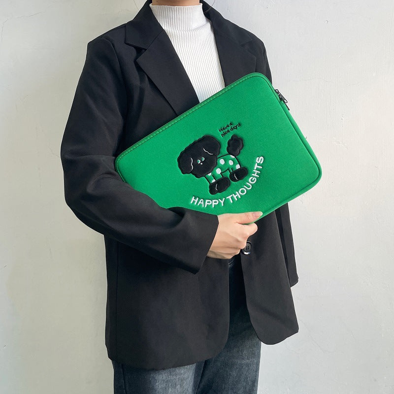 Coffret de protection de sac intérieur pour ordinateur portable mignon