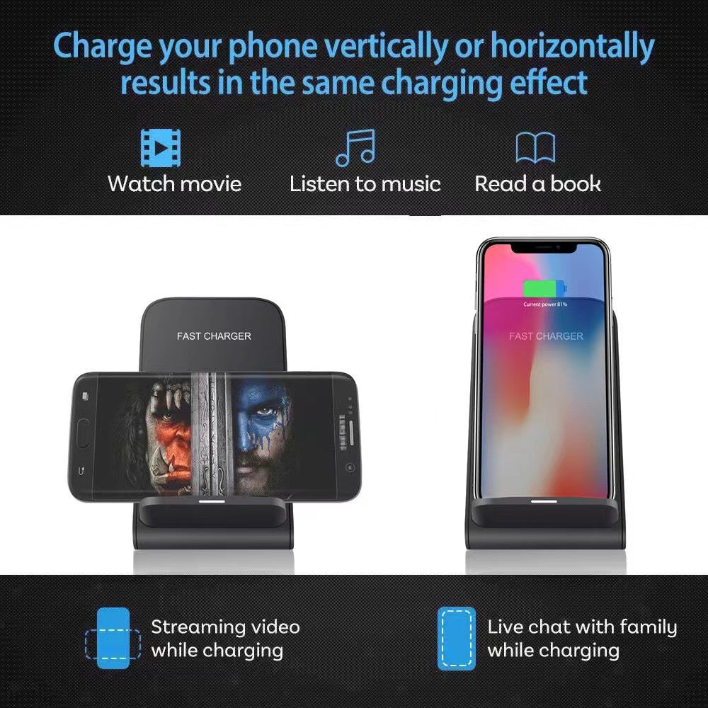 Chargeur de charge rapide vertical 30W avec trou de dissipation de chaleur