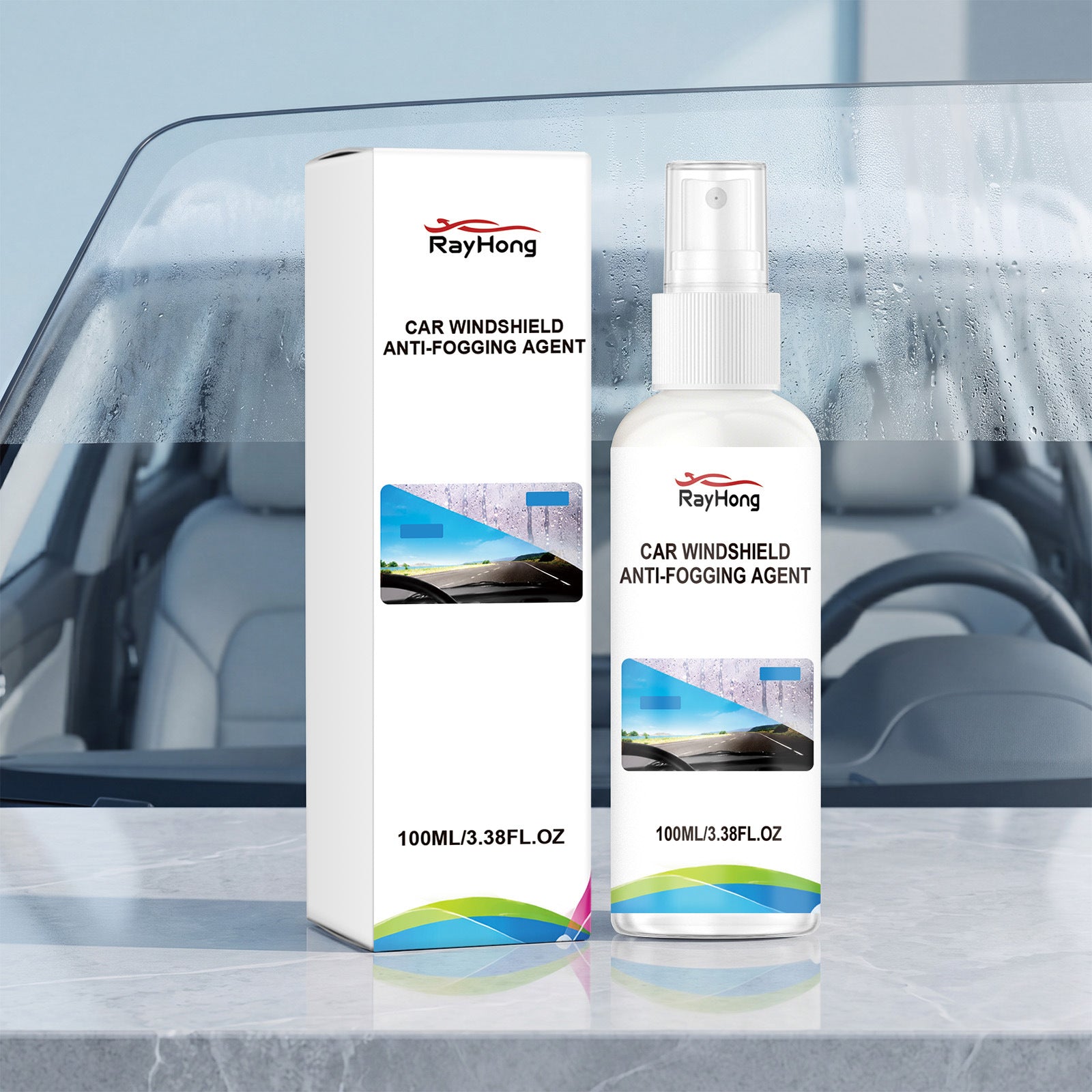 Pare-brise automobile Anti-Fog Agent
