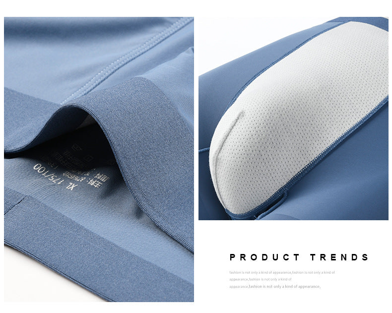 Sous-vêtements masculins modaux Sans couture Boxers respirants ultra-mince Boxers jeunes