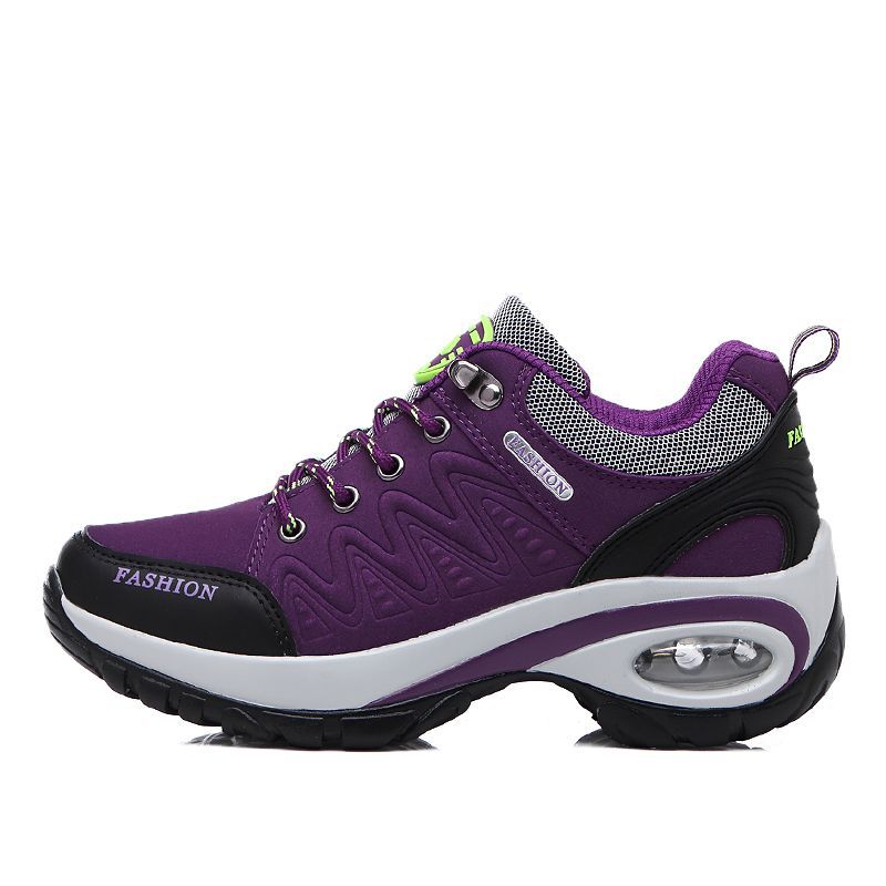 Automne Hiver Femmes Sneakers Air Coussin Design Platform Chaussures